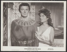 CORNEL WILDE BELINDA LEE a Costantino e la Croce '62 SCOLLATURA TETTONA