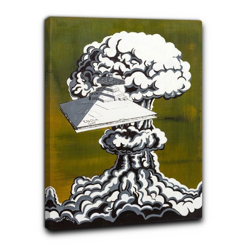 Nerdart quadro hiroshima mon - hiroshima,