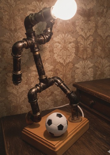 Lampada tavolo steampunk a - lampada,
