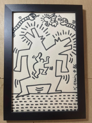 Disegno keith haring - keith,