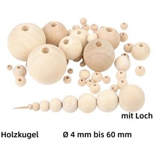 Sfere in legno naturale sfere