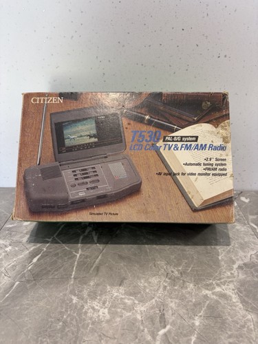 Citizen t530 lcd pal - tv,