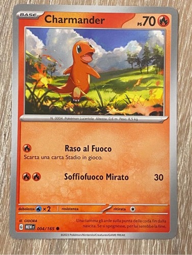 Carta pokémon charmander - pokémon,