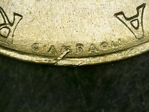 Lire 1985 errore bordo - lire,