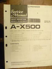 Pioneer A-X500 Amplificatore