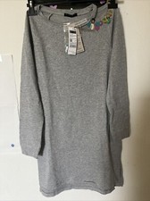 vestito maxi maglia mezza