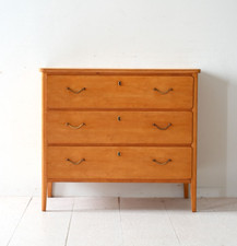 MidCentury Cassettiera scandinava in rovere, design scandinavo vintage, 50s