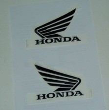 COPPIA ADESIVI SERBATOIO HONDA CBF 1000 ABS 2009 NERI AD7701234