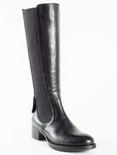 New Femme Black Leather Boots