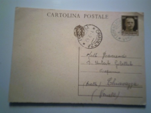 Cartolina viaggiata da - cartolina,