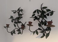 Coppia di applique da parete