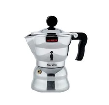 Alessi - Moka Alessi Caffettiera Espresso 3 Tazze solo gas -desing Mendini