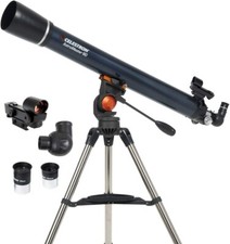 Celestron - AstroMaster 90AZ telescopio rifrattore - ottica vetro completamente rivestito