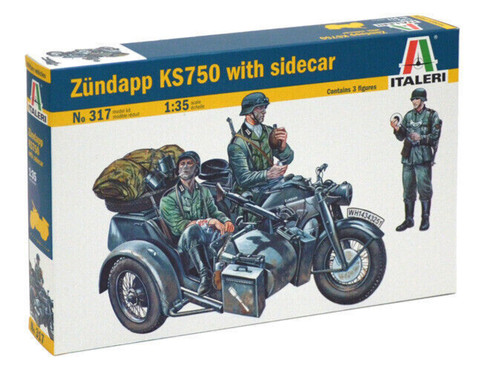 Italeri 317 moto zündapp - italeri,