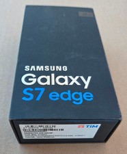 SCATOLO BOX VUOTO ORIGINALE SAMSUNG PER GALAXY S7 EDGE SM-G935 32GB ORO GOLD TIM