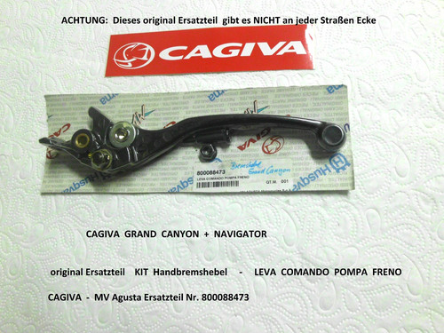 Kit leva freno mano - mano, cagiva