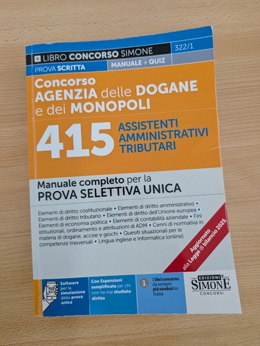 Libro concorso agenzia - libro,