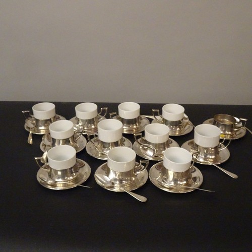 Servizio caffè argento - servizio,