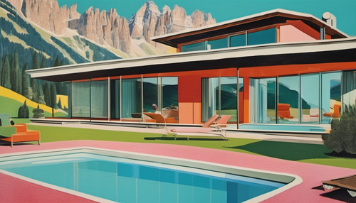 Mid century dolomiti montagne - mid,