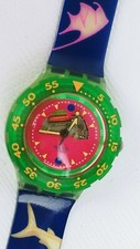 Vintage Swatch 1991 Happy Fish