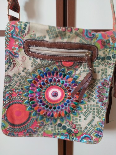 Borsa stile desigual unisex - borsa,