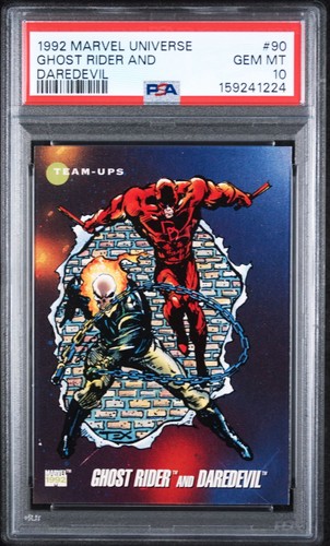 1992 marvel universe ghost - marvel,