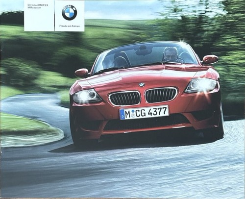 Bmw roadster depliant - z4, m