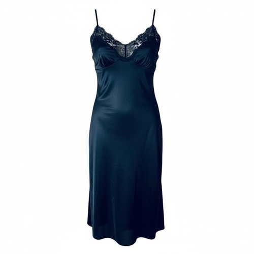 *Vintage abito slip pizzo
