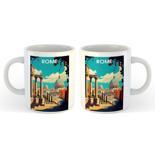 Tazza ceramica città - ceramica, 11