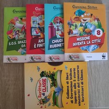 Cofanetto 4 Libri Geronimo Stilton serie Scrittori Di Classe Conad