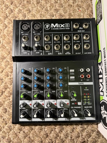 Mixer compatto canali mackie - mixer,