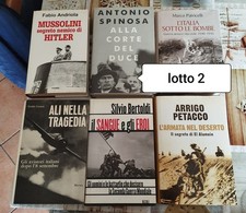 Lotto 2 - 6 libri storia