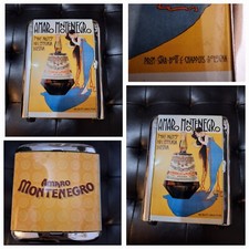 Portatovaglioli PUBBLICITARIO Amaro Montenegro originale Vintage da collezione