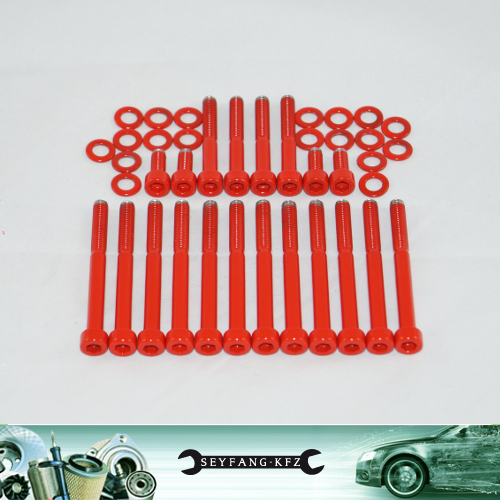 Viti acciaio inox rosso tappo - inox,