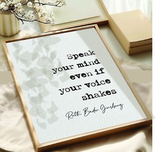 Poster Ruth Bader Ginsburg