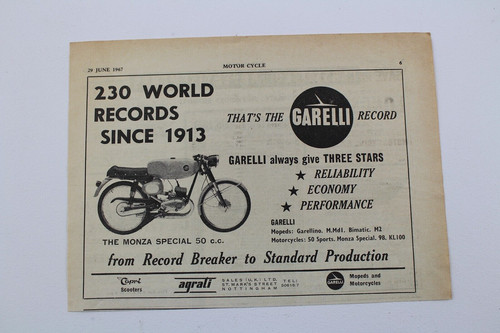 Garelli monza special - garelli,