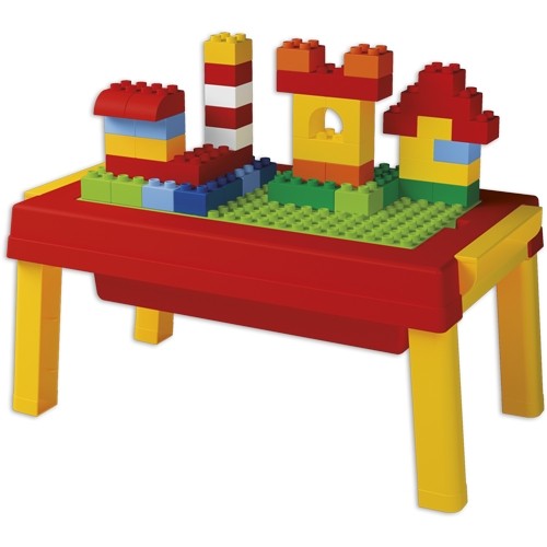 Mini tavolino con costruzioni - con,