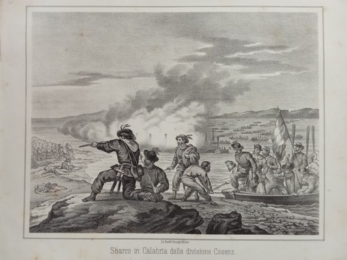 Rara litografia 1862 - rara,