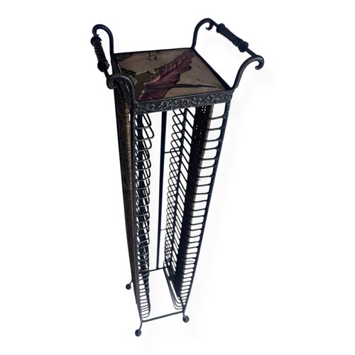 Porta vintage vimini - cd,