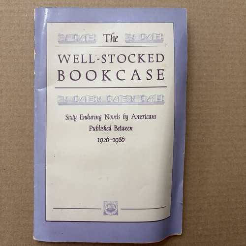 The well stocked - well-stocked, bookcase