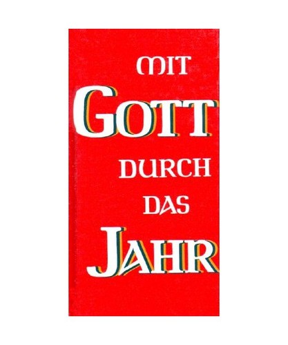 Mit gott durch das jahr - gott, im