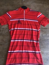 MAGLIA BICI SHIRT MAILLOT CICLISMO EROICA VINTAGE TAGLIA S LECOQSPORTIF