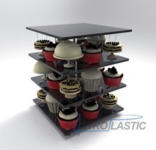 Espositore in plexiglas 4