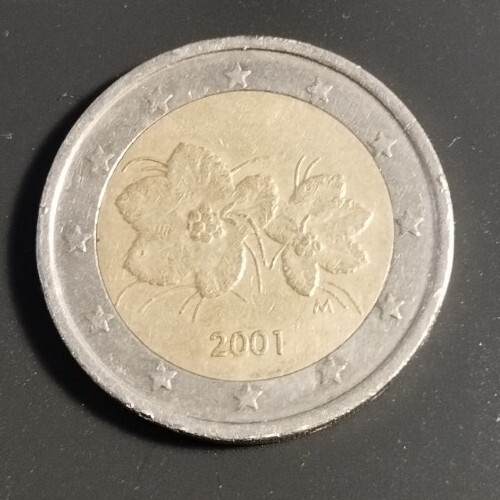 Moneta euro finlandia - moneta, 2