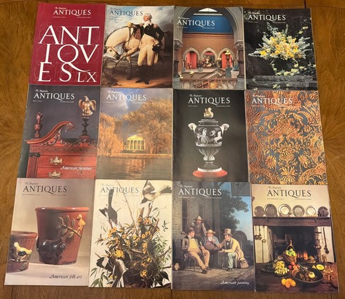 The magazine antiques - antiques,