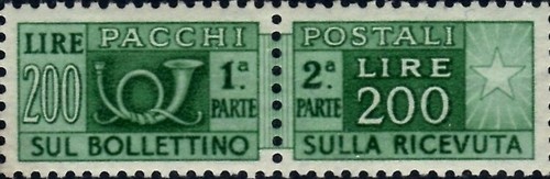 1946 italia repubblica pacchi - 1946,