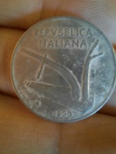 MONETA DA 10 LIRE DEL 1953 