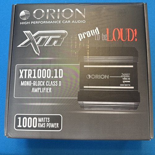 Orion xtr series xtr1000 - orion, xtr1000.1d