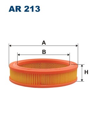 Filtro aria per autobianchi - filtro,