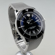 Breitling Superocean Heritage B31 Automatico 42 Acciaio Ceramica Nero Metal Bramba